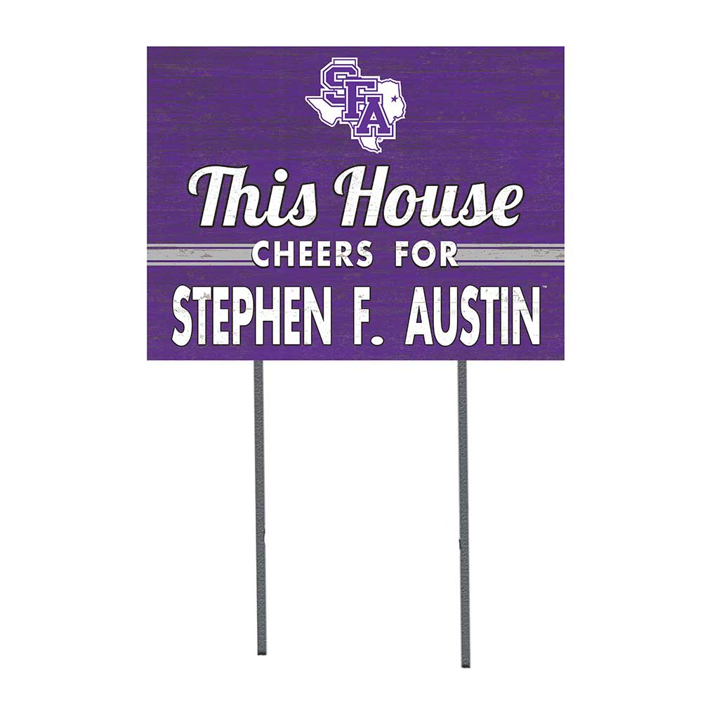 18x24 Lawn Sign Stephen F Austin Lumberjacks