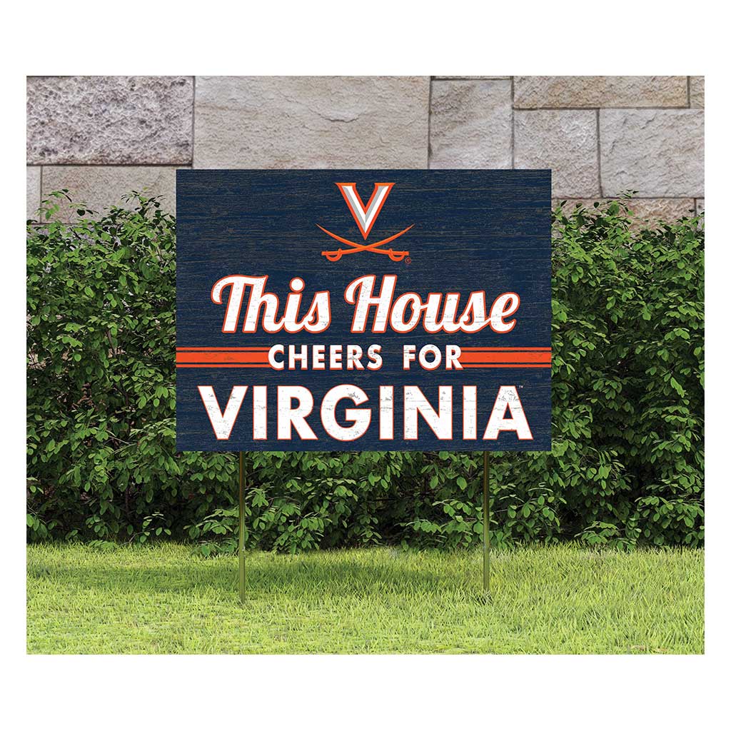 18x24 Lawn Sign Virginia Cavaliers