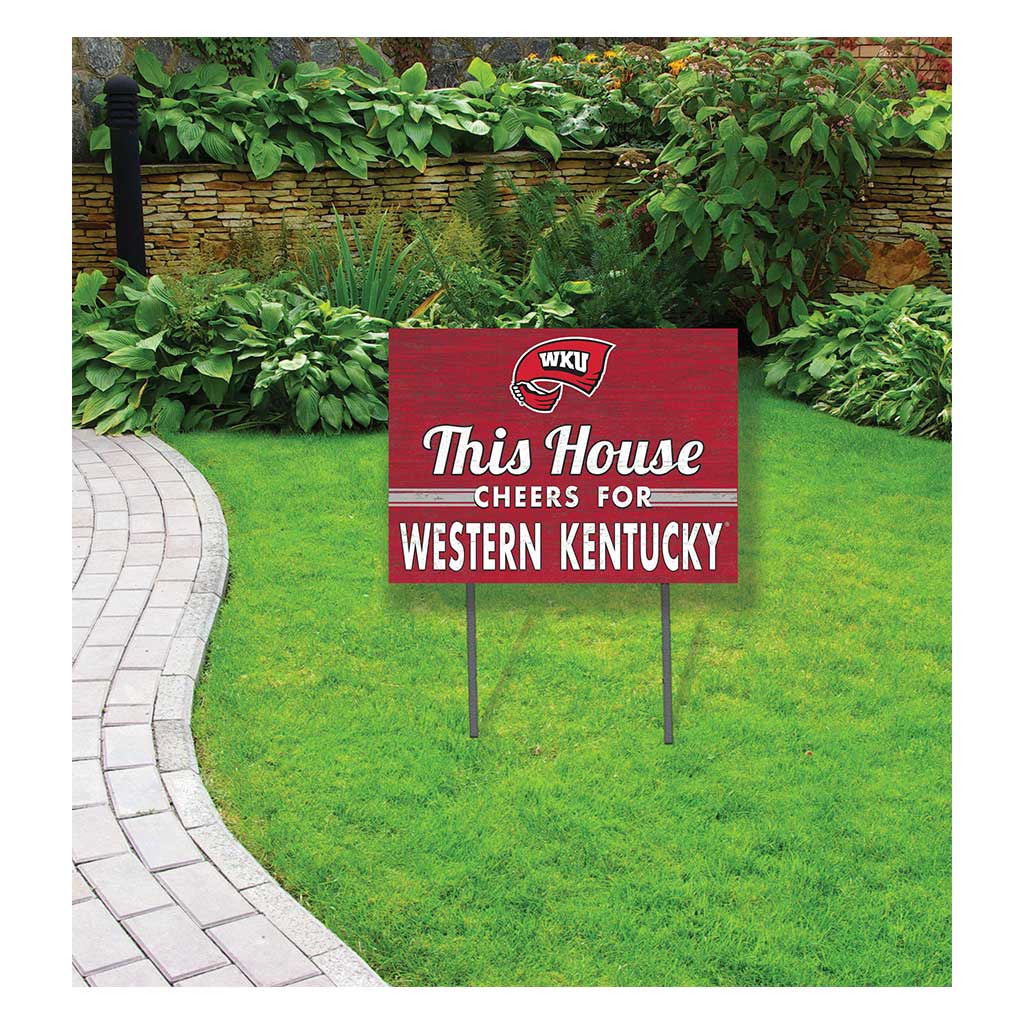 18x24 Lawn Sign Western Kentucky Hilltoppers