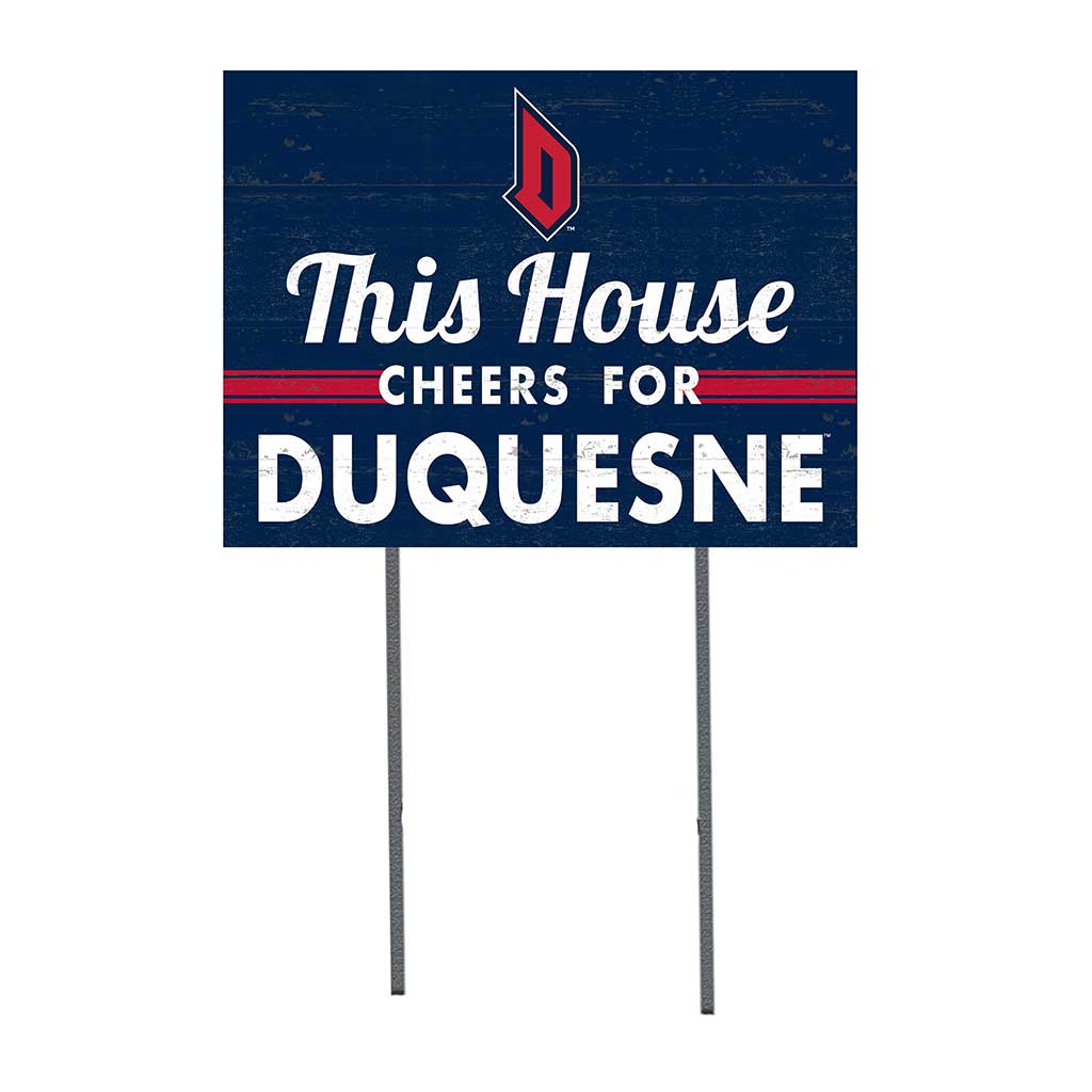 18x24 Lawn Sign Duquesne Dukes