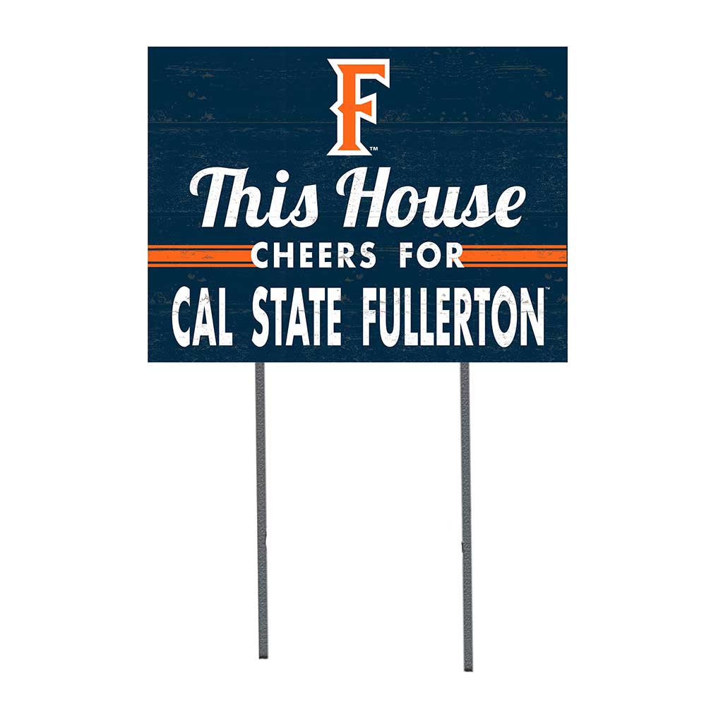 18x24 Lawn Sign Cal State Fullerton Titans