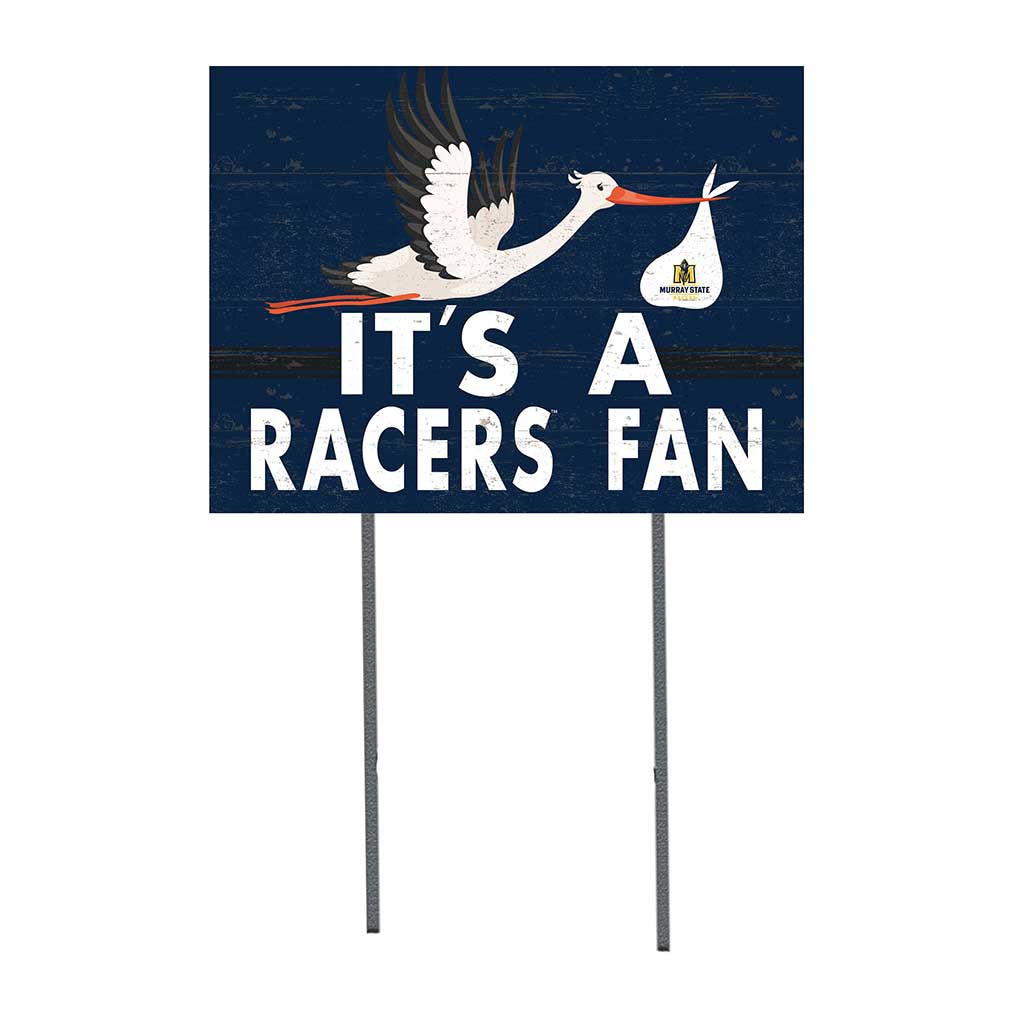 18x24 Lawn Sign Stork Yard Sign It's A Murray State Racers