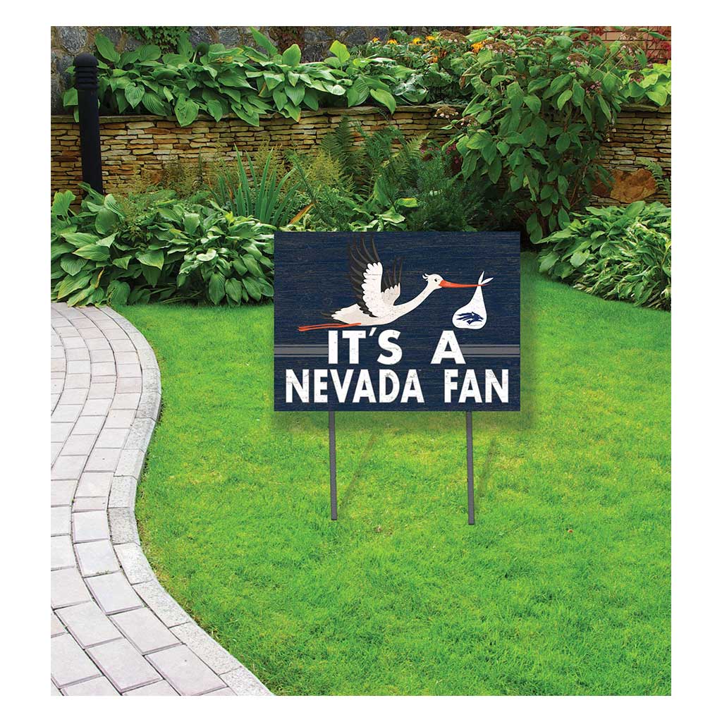 18x24 Lawn Sign Stork Yard Sign It's A Nevada Wolf Pack