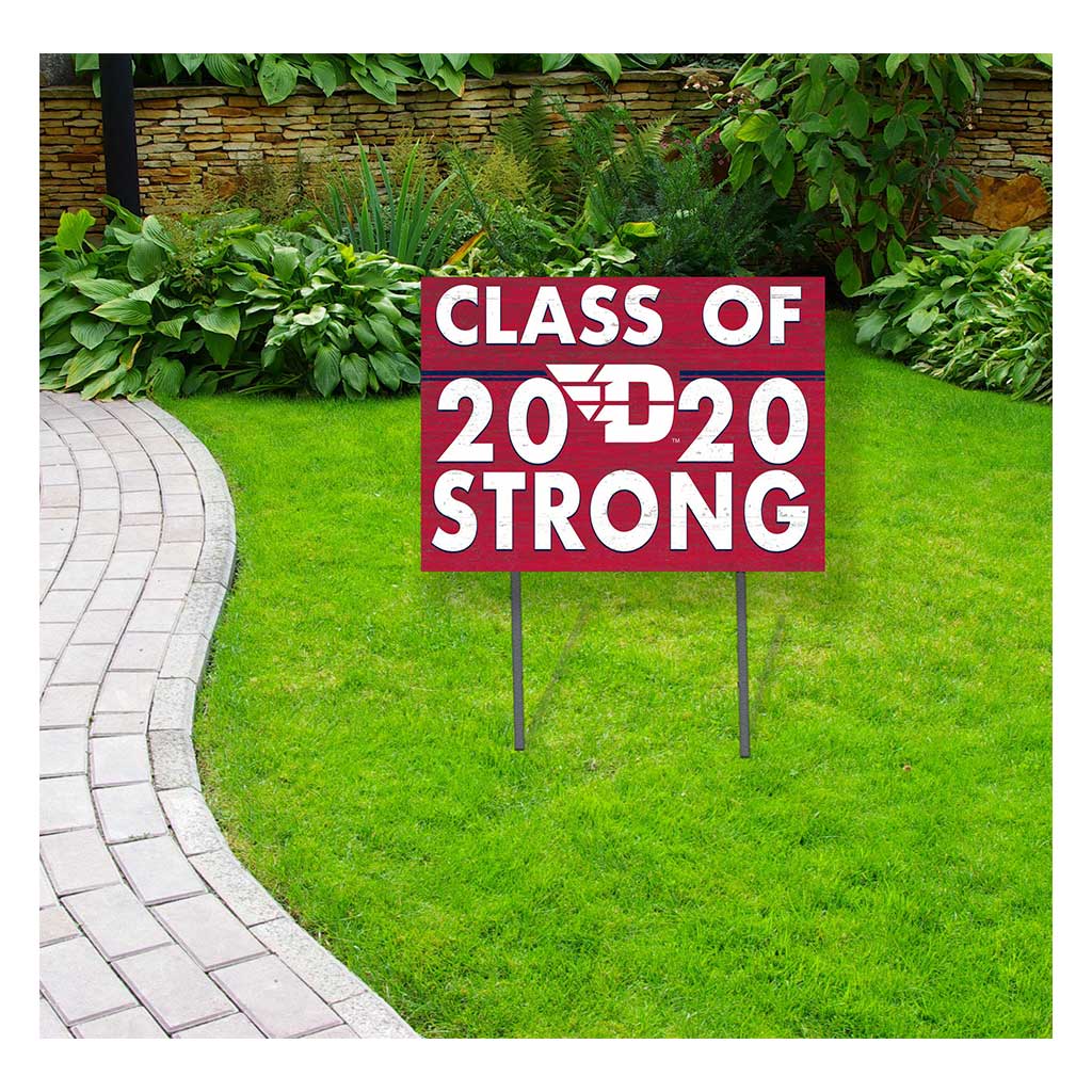 18x24 Lawn Sign Class of Team Strong Dayton Flyers