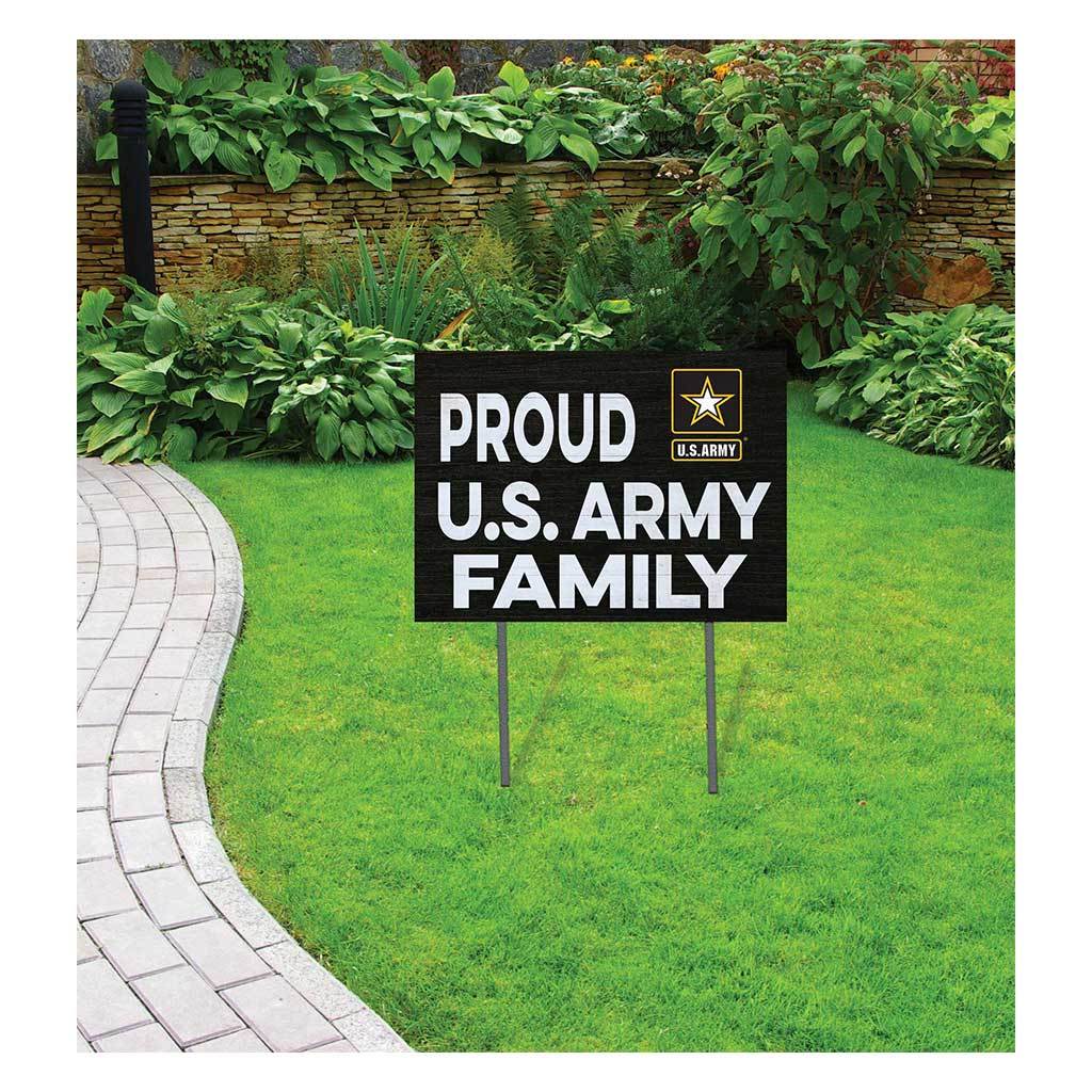 Proud Army Family Lawn Sign