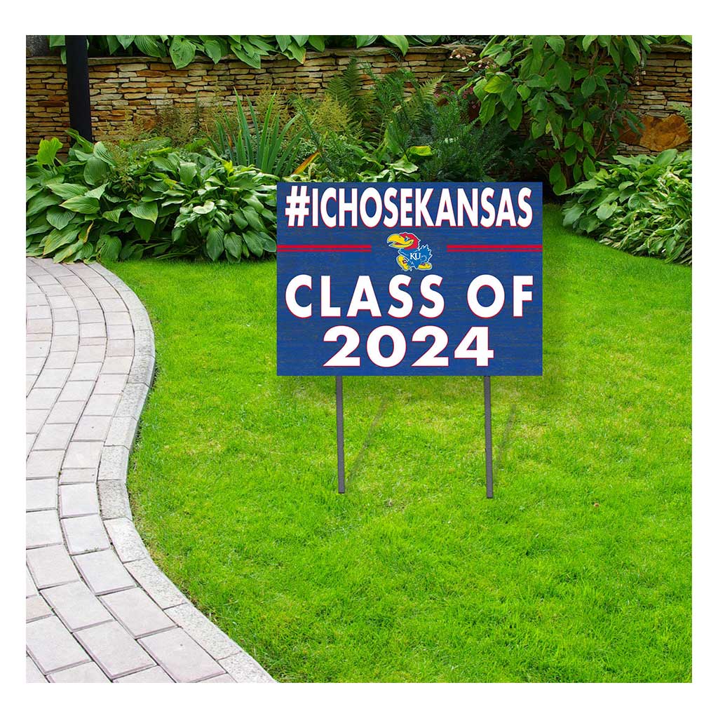 18x24 I Chose Future Class of Kansas Jayhawks