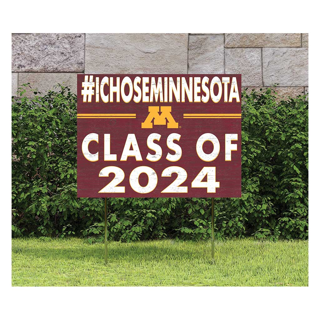 18X24 I Chose Future Class of Minnesota Gophers