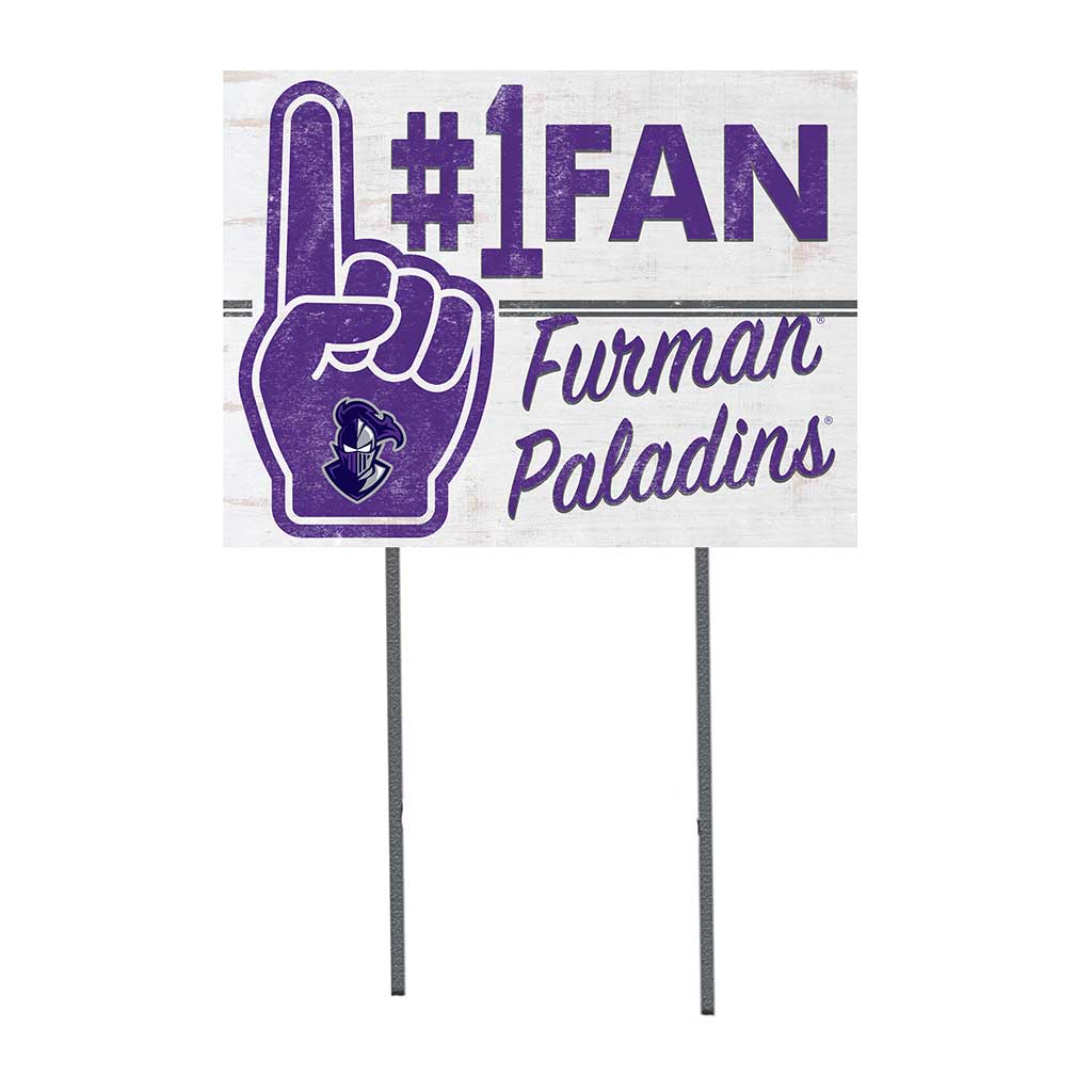 18x24 Lawn Sign #1 Fan Furman Paladins