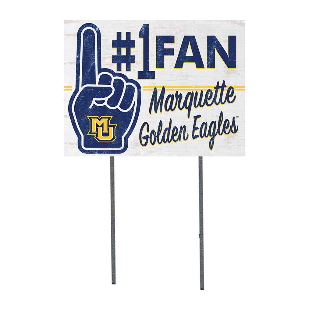 18x24 Lawn Sign #1 Fan Marquette Golden Eagles