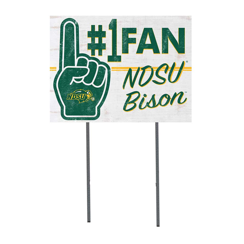 18x24 Lawn Sign #1 Fan North Dakota State Bison