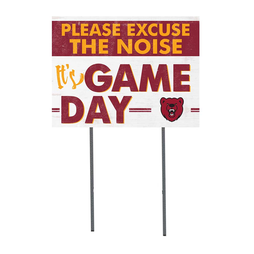 18x24 Lawn Sign Excuse the Noise Ursinus College Bears