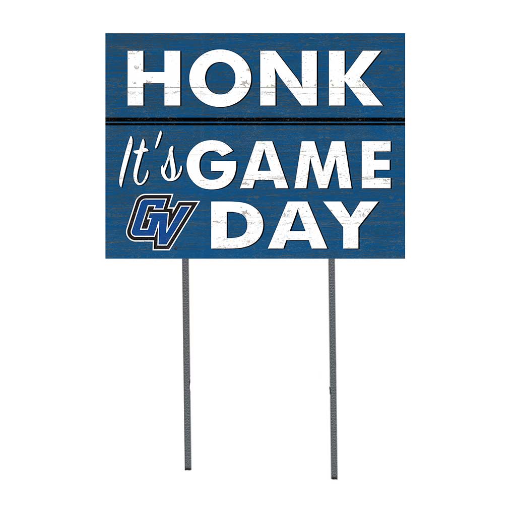 18x24 Lawn Sign Honk Game Day Grand Valley State Lakers