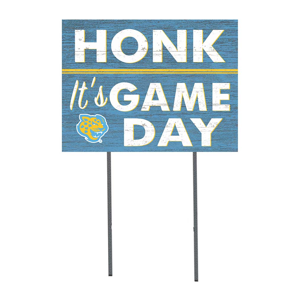18x24 Lawn Sign Honk Game Day Southern University Jaguars