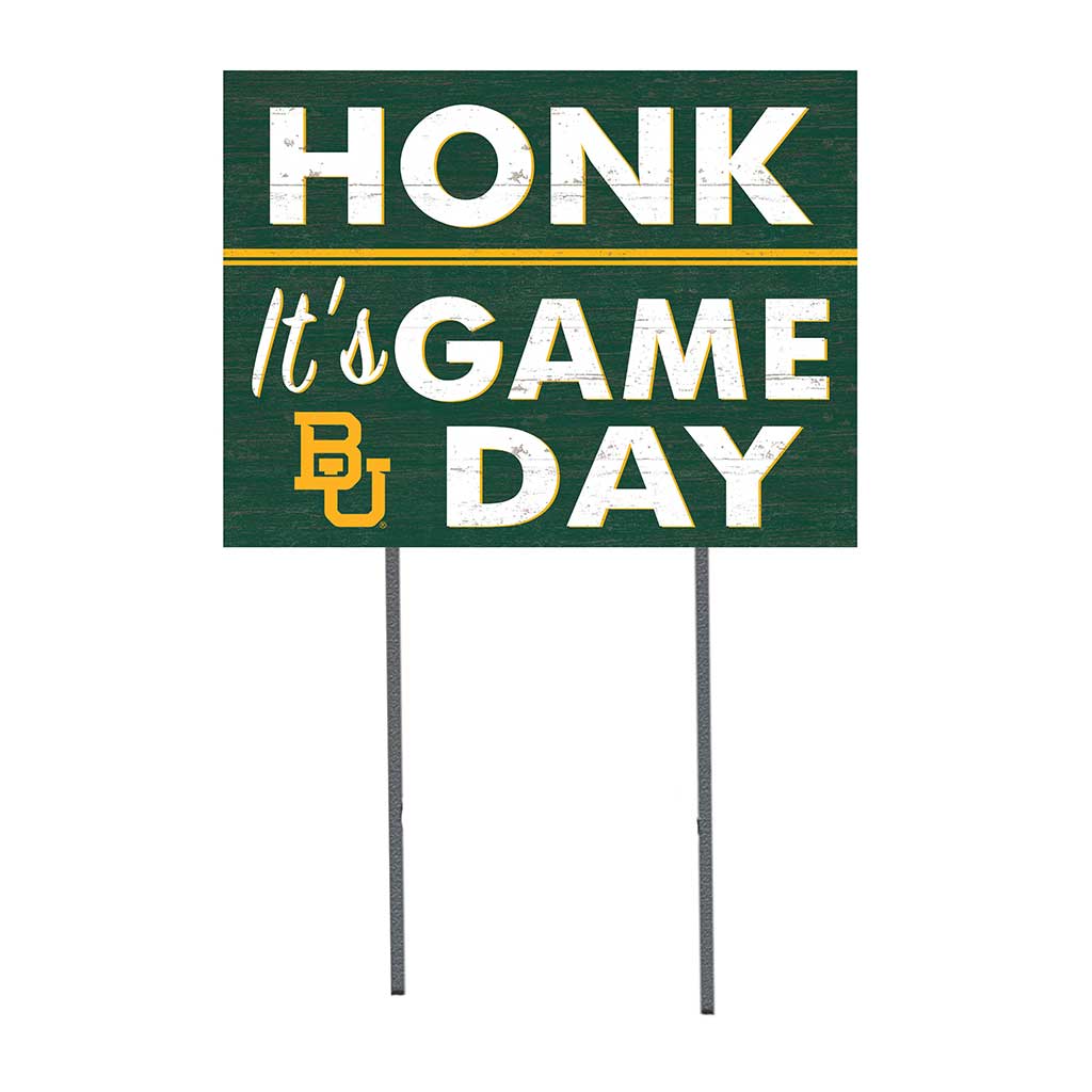 18x24 Lawn Sign Honk Game Day Baylor Bears