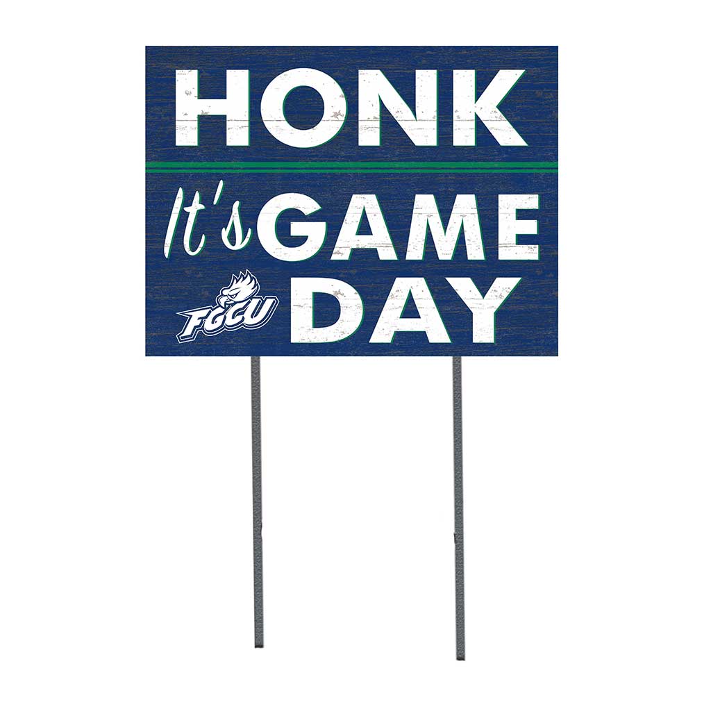 18x24 Lawn Sign Honk Game Day Florida Gulf Coast Eagles