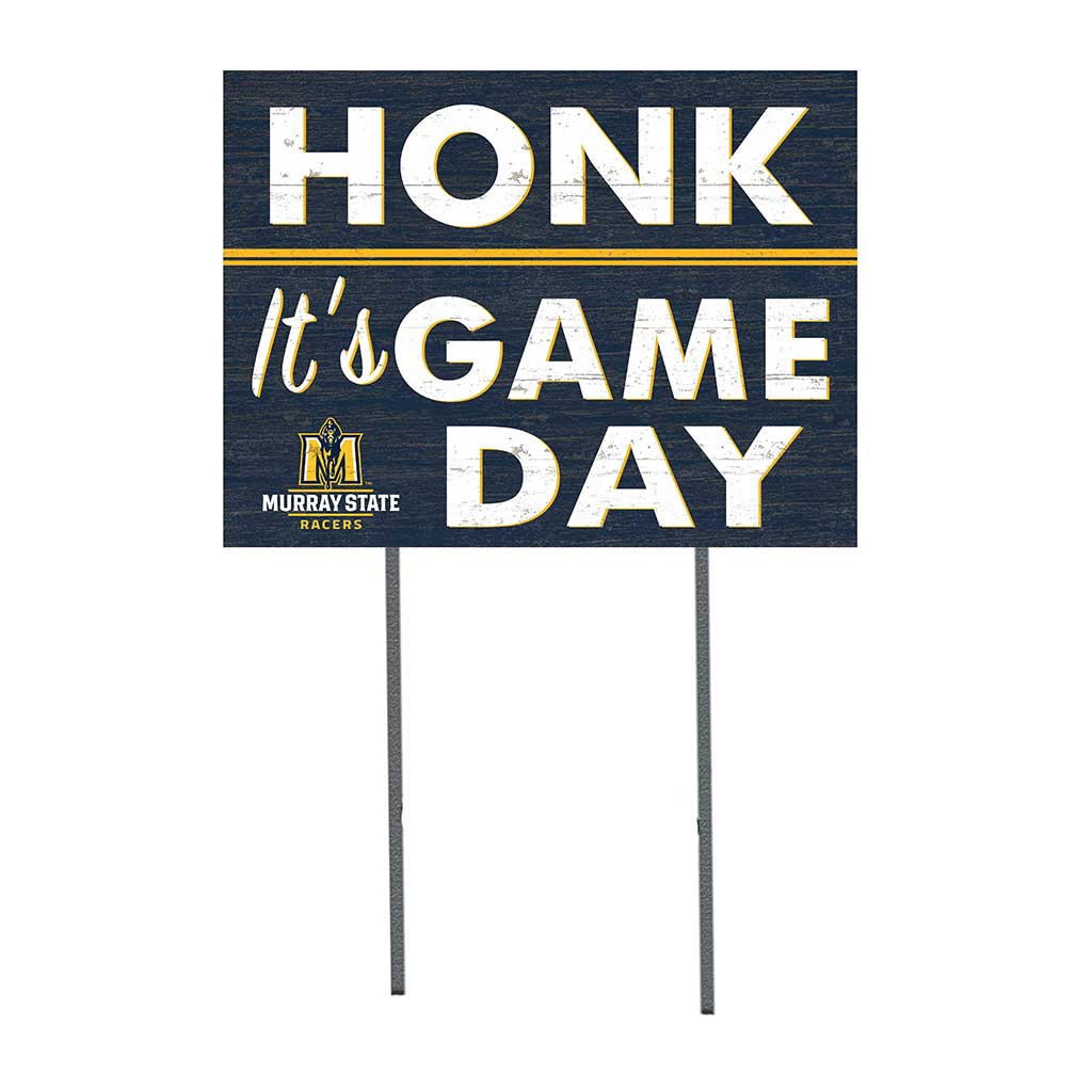18x24 Lawn Sign Honk Game Day Murray State Racers