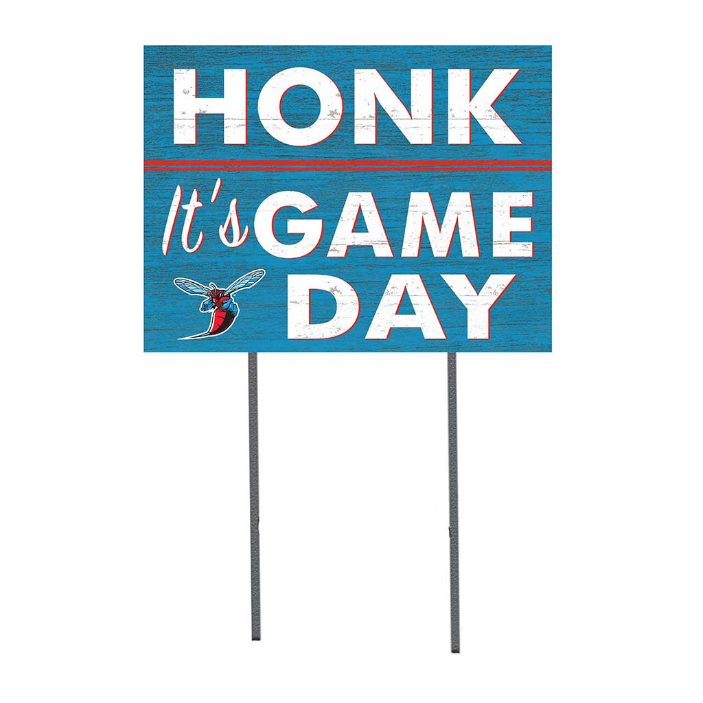 18x24 Lawn Sign Honk Game Day Delaware State Hornets