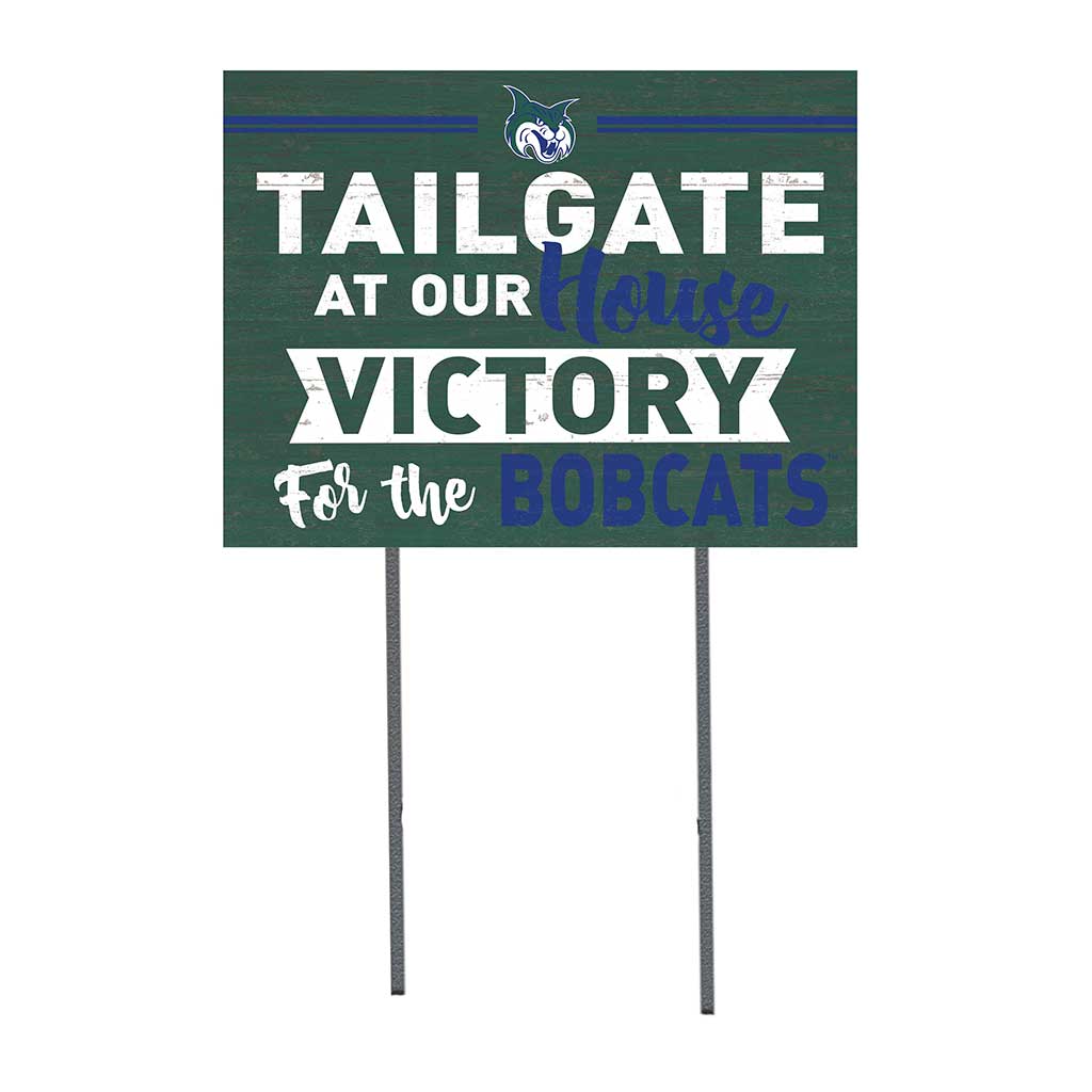 18x24 Lawn Sign Tailgate at Our House Georgia College Bobcats