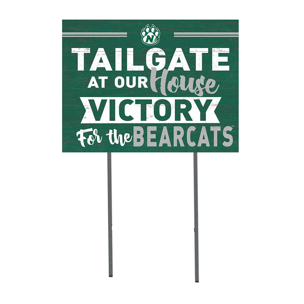 18x24 Lawn Sign Tailgate at Our House Northwest Missouri State University Bearcats