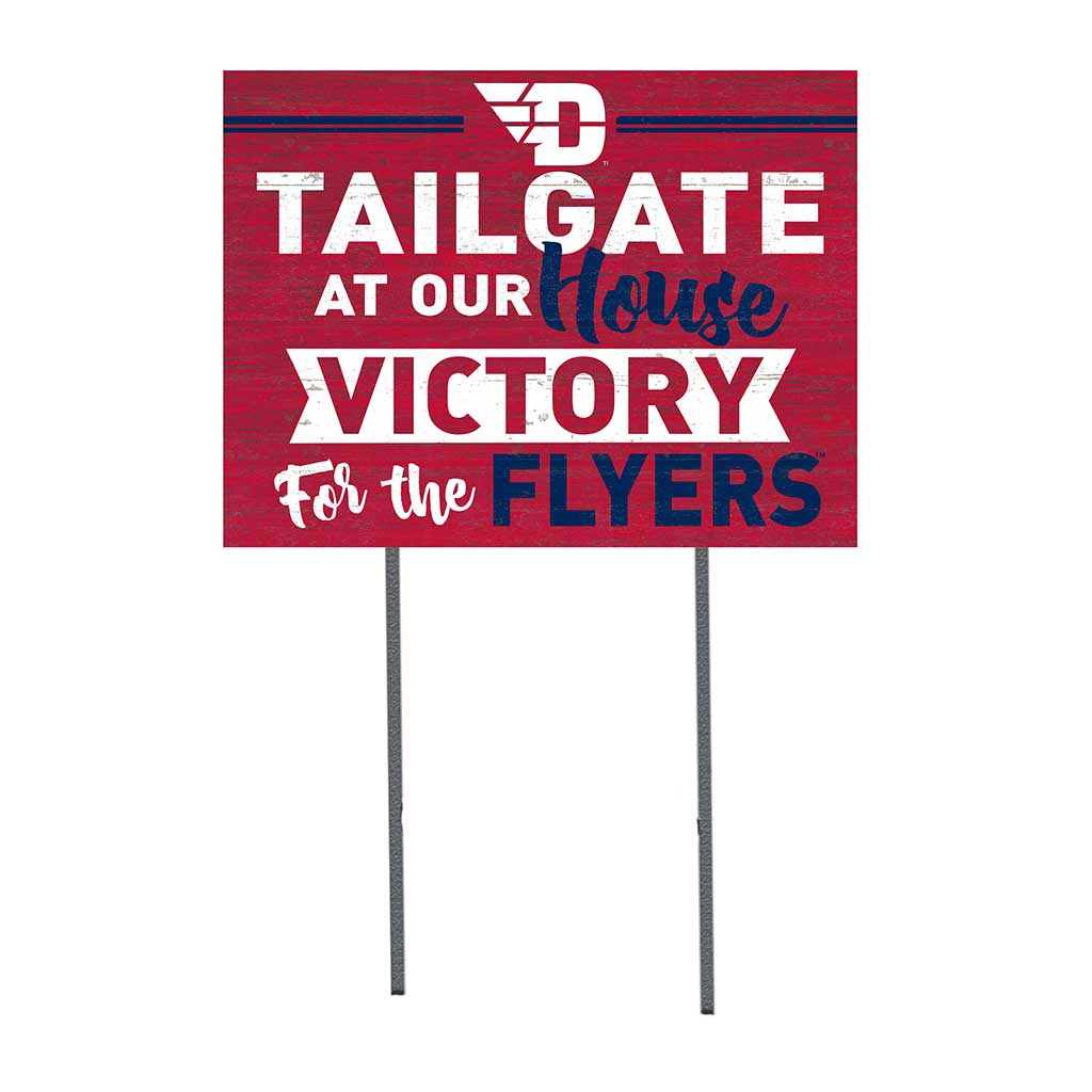 18x24 Lawn Sign Tailgate at Our House Dayton Flyers