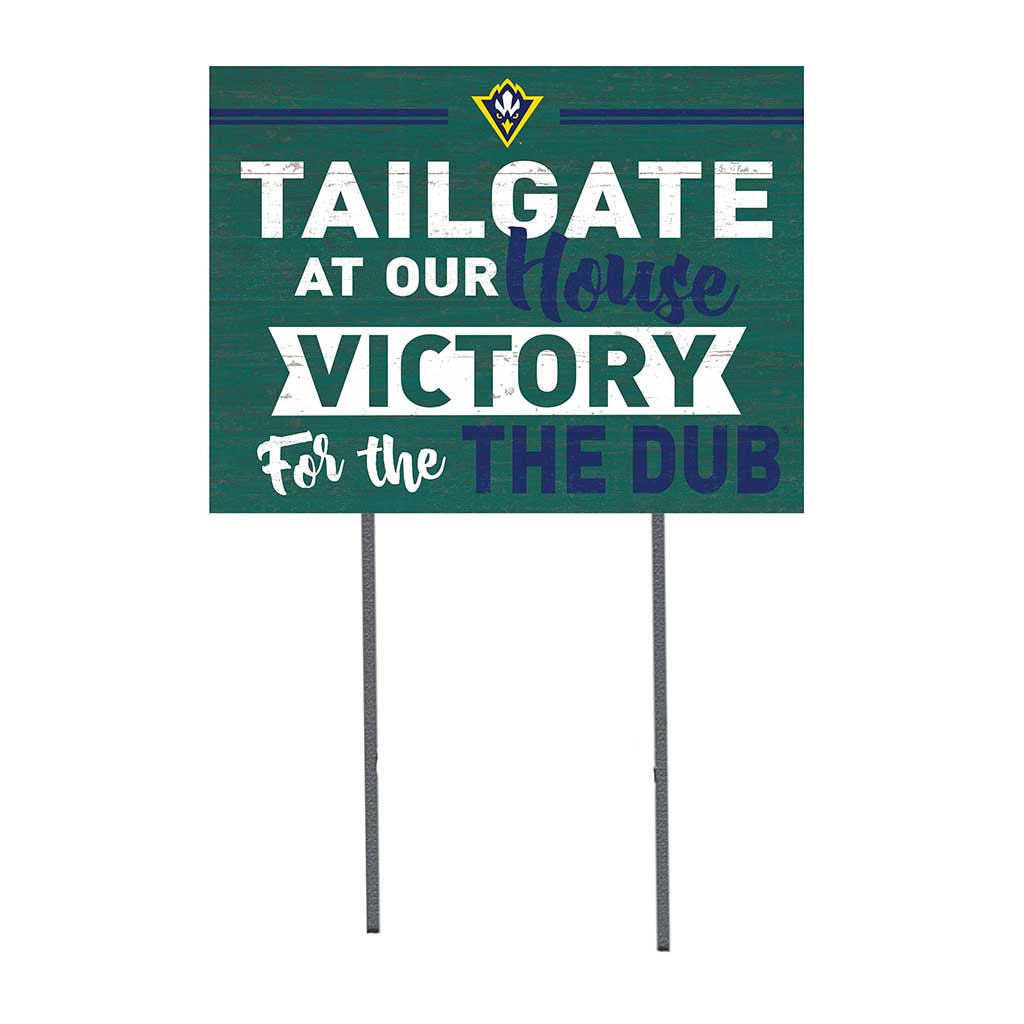 18x24 Lawn Sign Tailgate at Our House North Carolina (Wilmington) Seahawks
