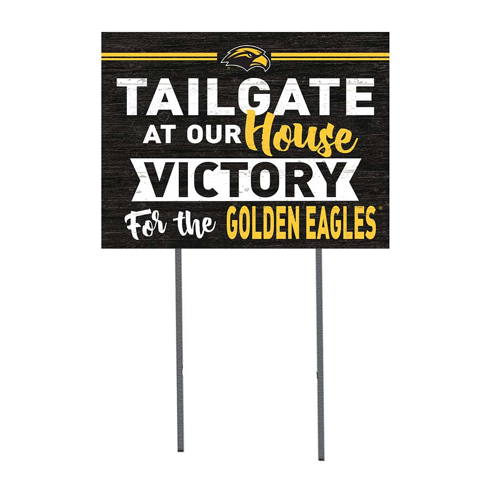 18x24 Lawn Sign Tailgate at Our House Southern Mississippi Golden Eagles