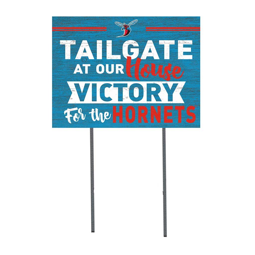 18x24 Lawn Sign Tailgate at Our House Delaware State Hornets