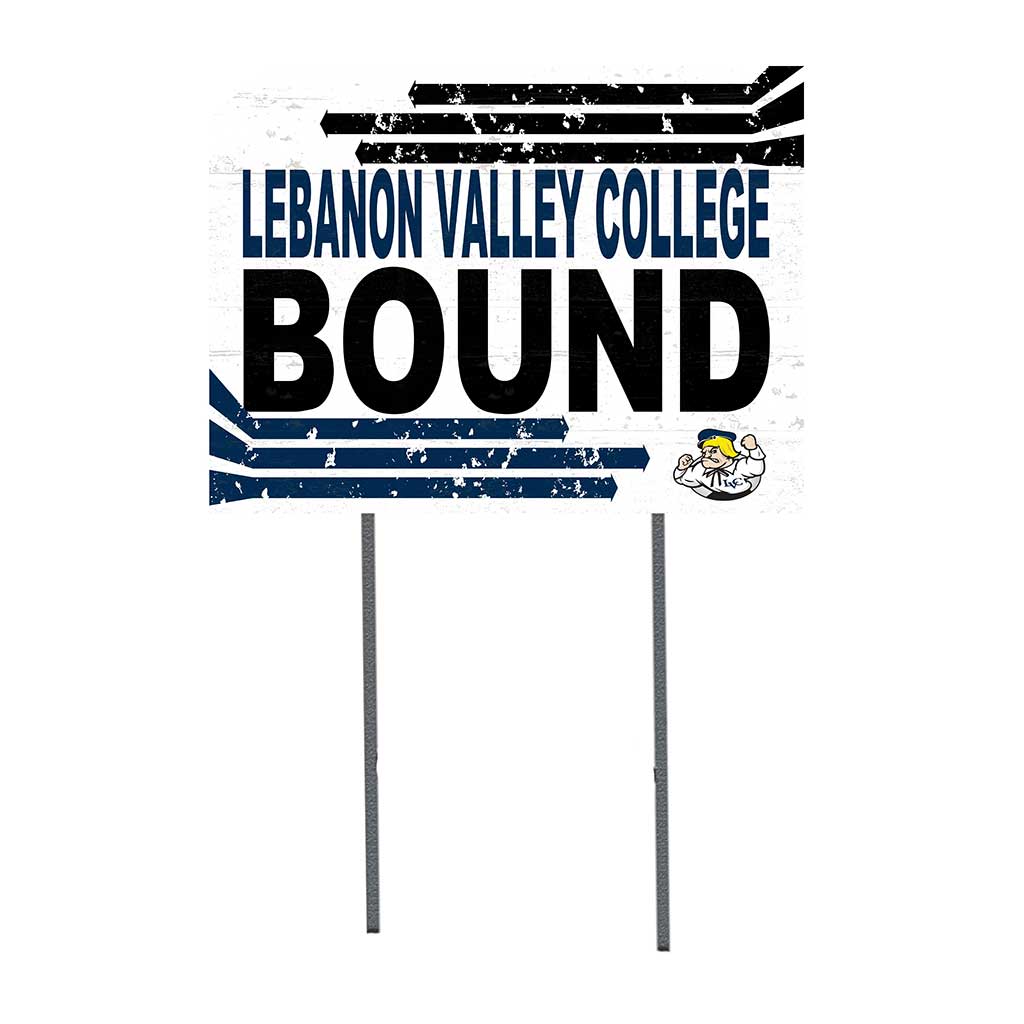 18x24 Lawn Sign Retro School Bound Lebanon Valley College Dutchmen