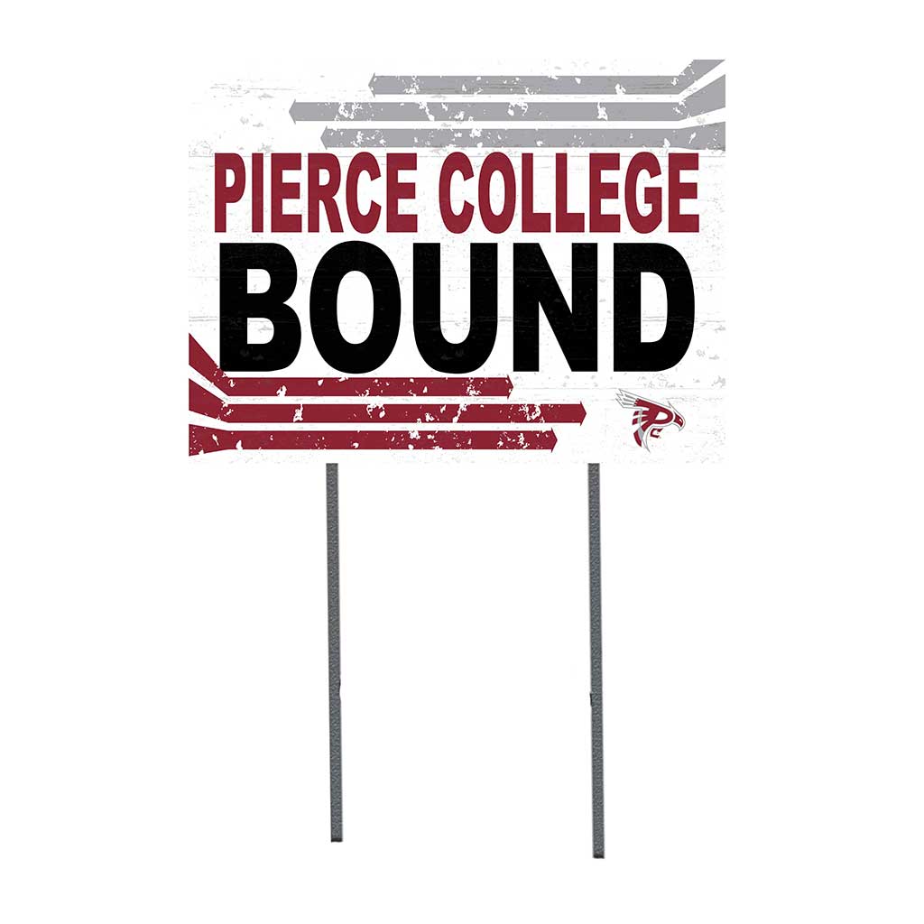 18x24 Lawn Sign Retro School Bound Pierce College Raiders