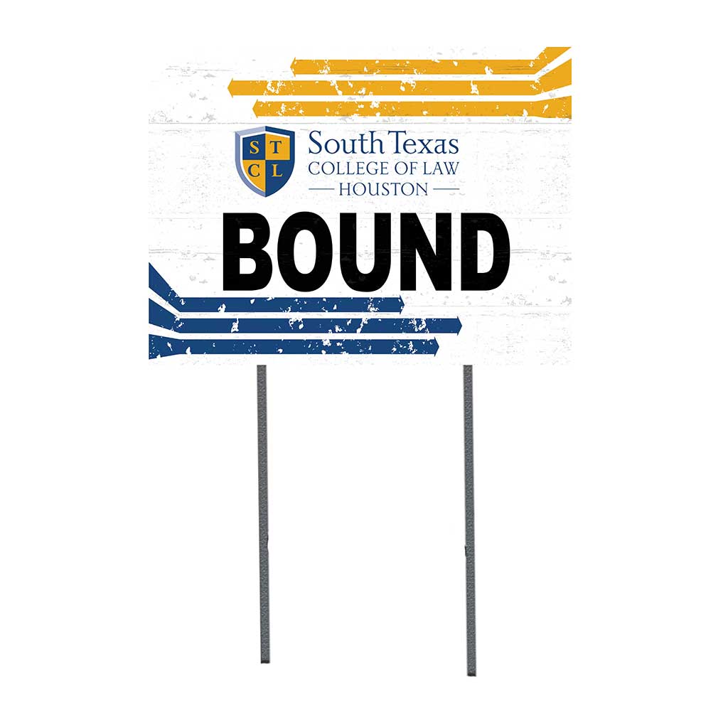 18x24 Lawn Sign Retro School Bound South Texas College of Law