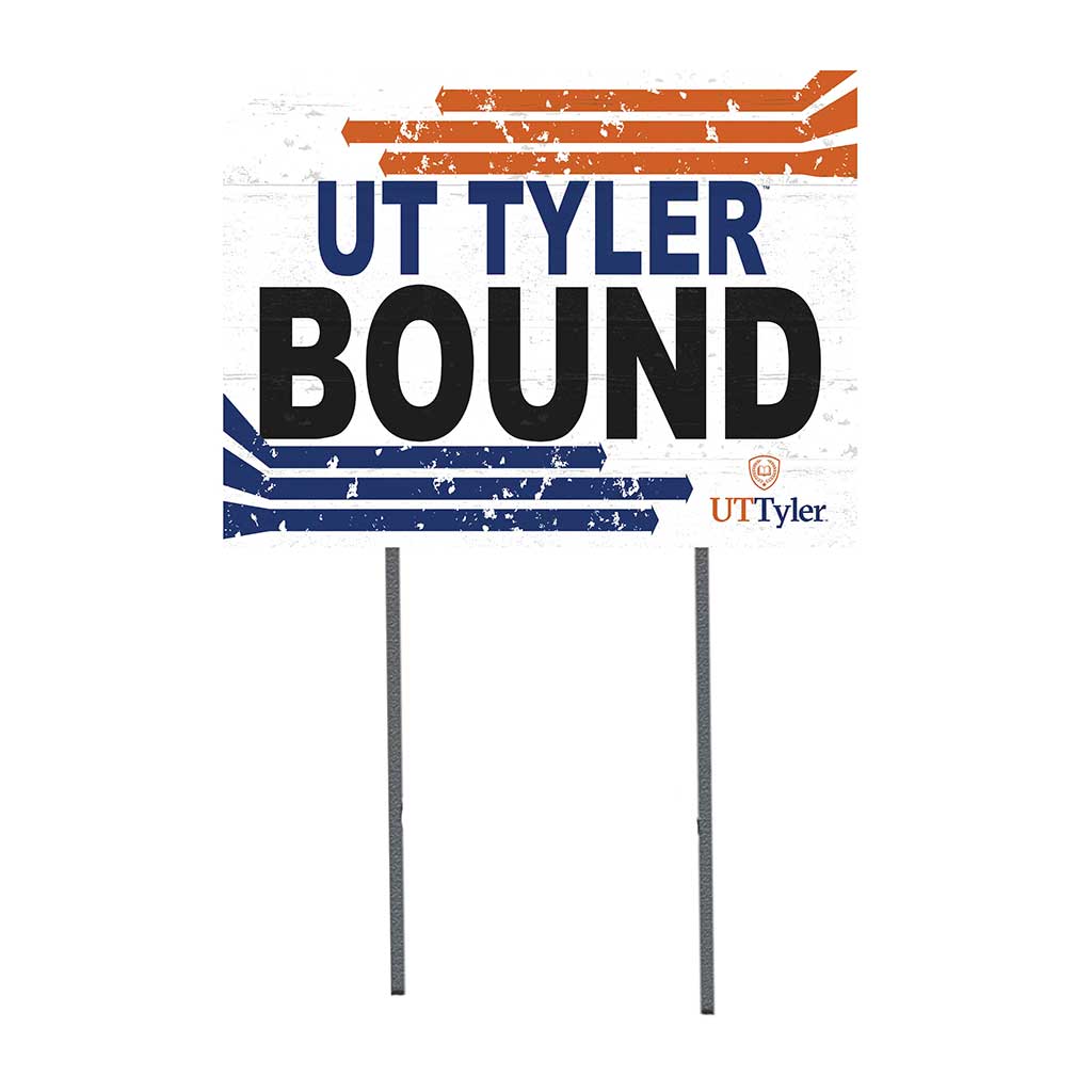 18x24 Lawn Sign Retro School Bound University of Texas at Tyler Patroits