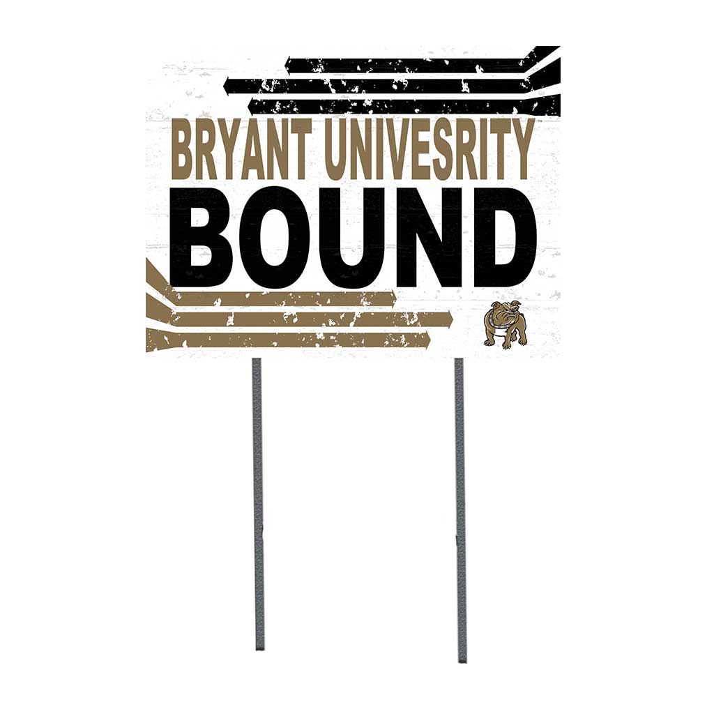 18x24 Lawn Sign Retro School Bound Bryant Bulldogs