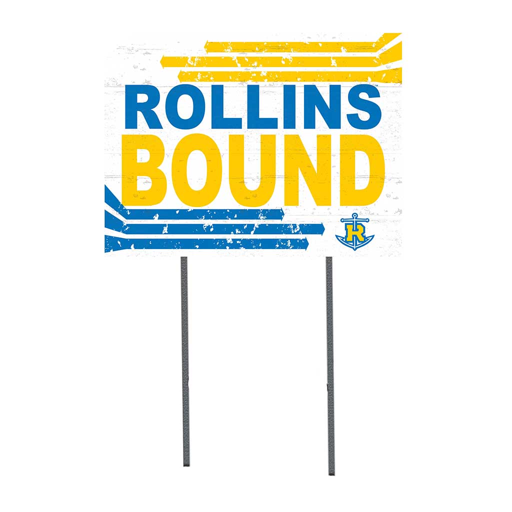 18x24 Lawn Sign Retro School Bound Rollins College Tars