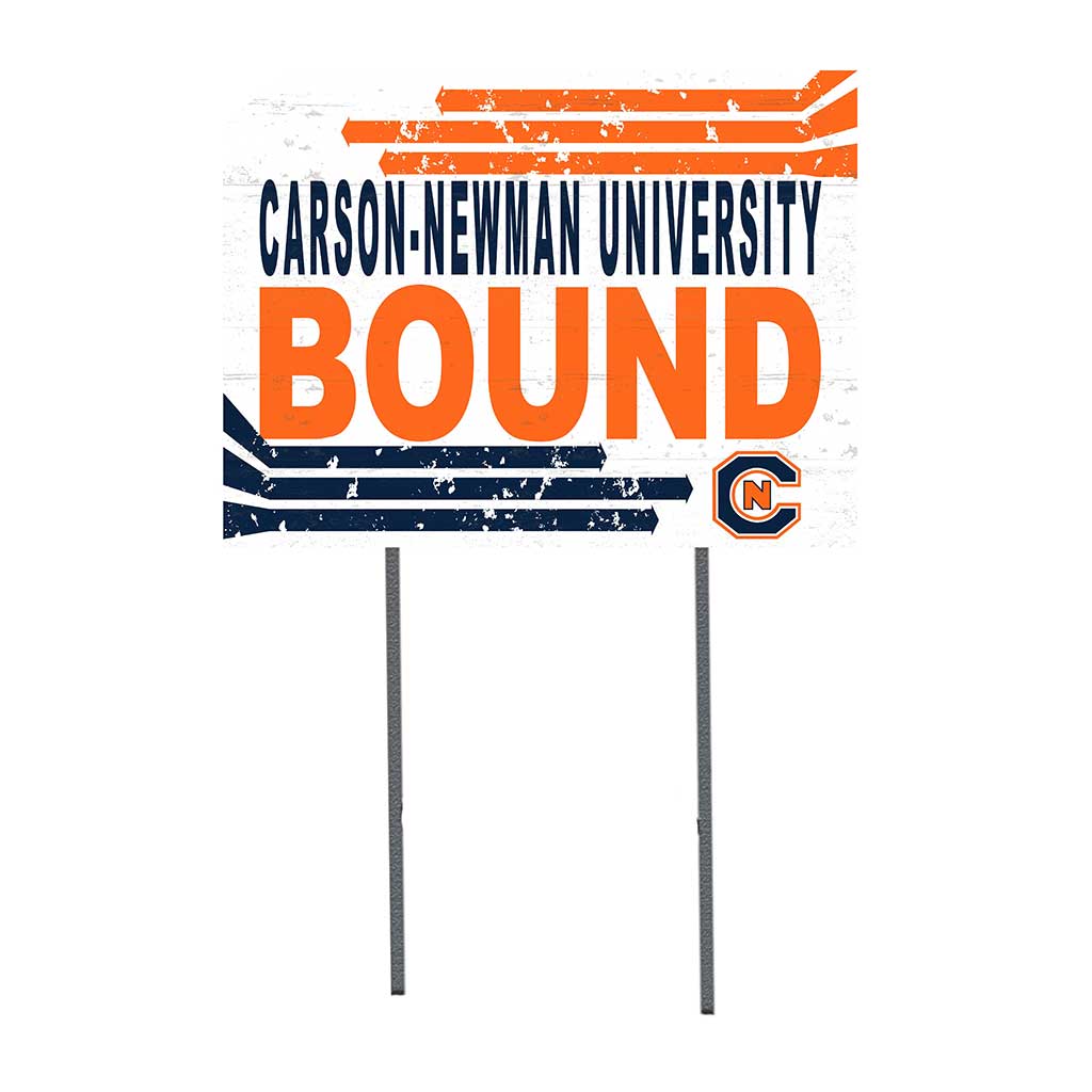 18x24 Lawn Sign Retro School Bound Carson-Newman University