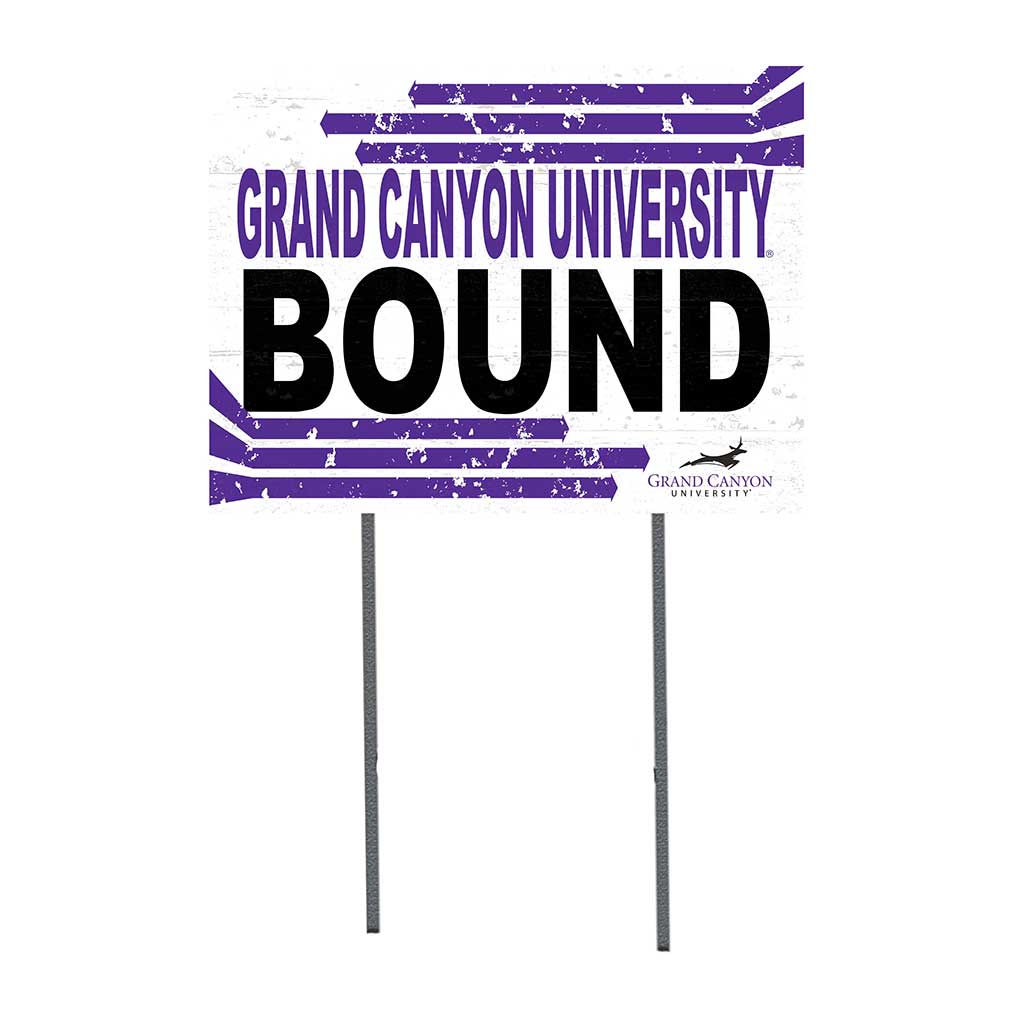 18x24 Lawn Sign Retro School Bound Grand Canyon Antelopes