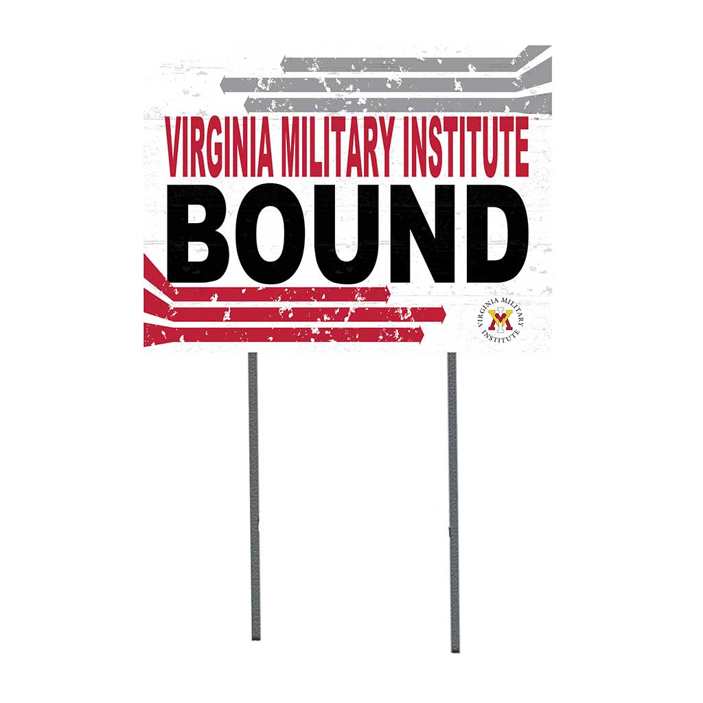 18x24 Lawn Sign Retro School Bound Virginia Military Institute Keydets