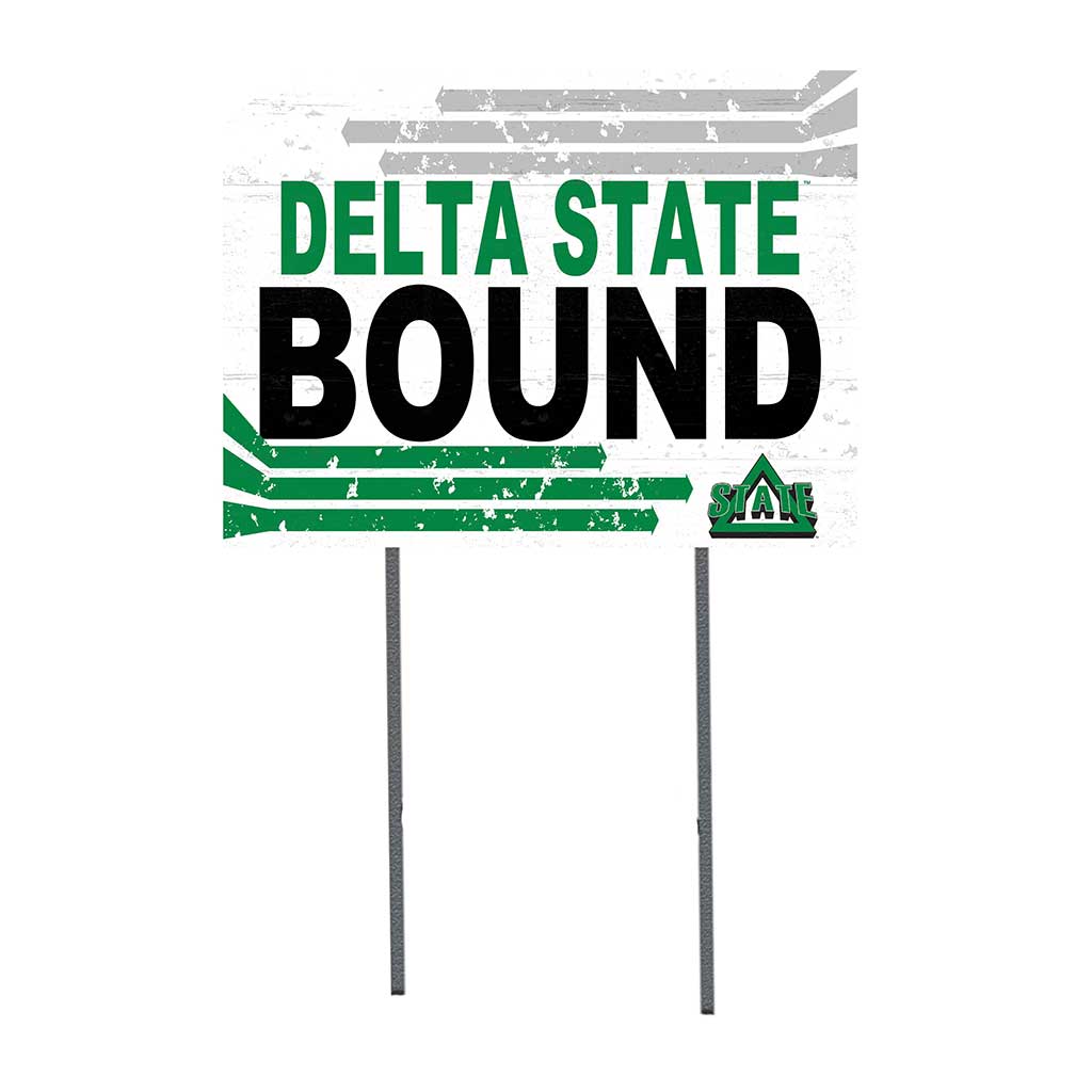 18x24 Lawn Sign Retro School Bound Delta State Statesman