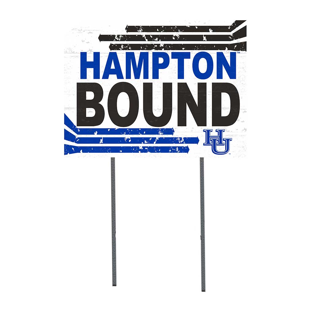 18x24 Lawn Sign Retro School Bound Hampton Pirates