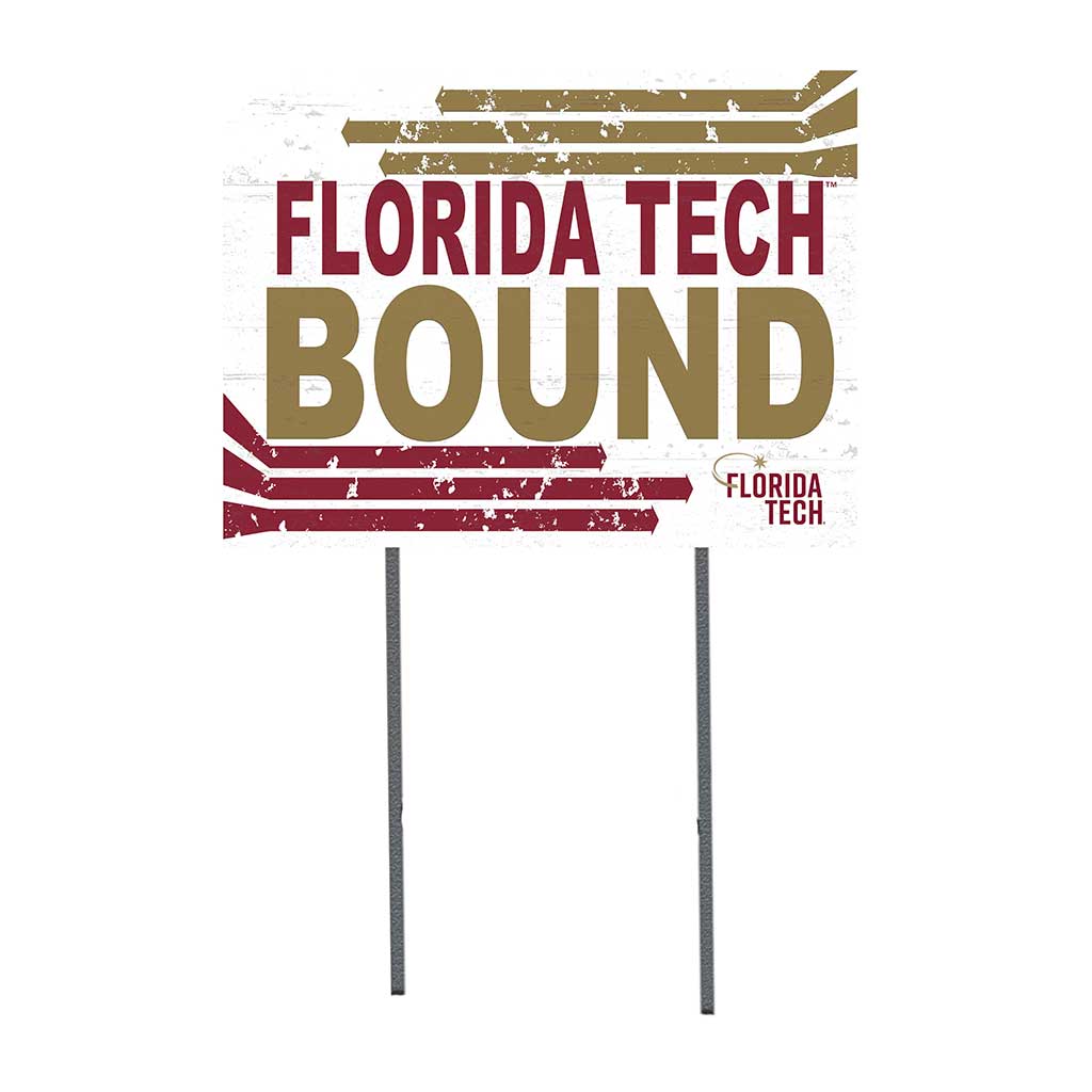 18x24 Lawn Sign Retro School Bound Florida Institute of Technology PANTHERS