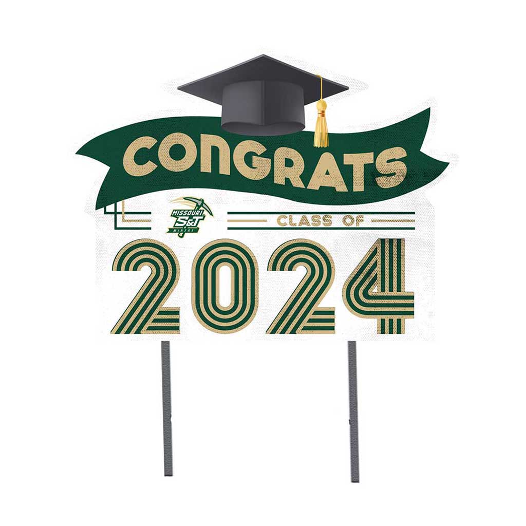 18x24 Congrats Graduation Lawn Sign Missouri - Science and Technology Rolla