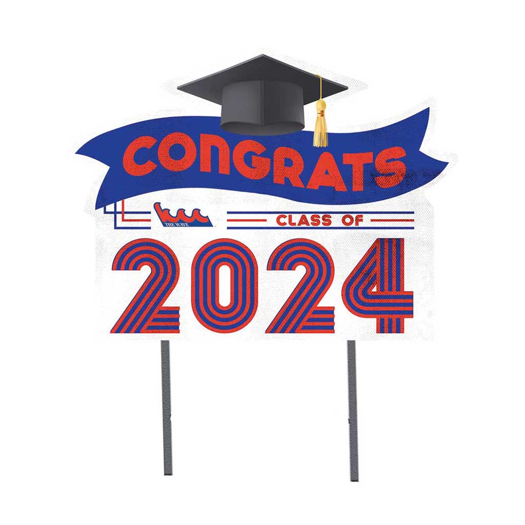 18x24 Congrats Graduation Lawn Sign Kingsborough Community College The Wave