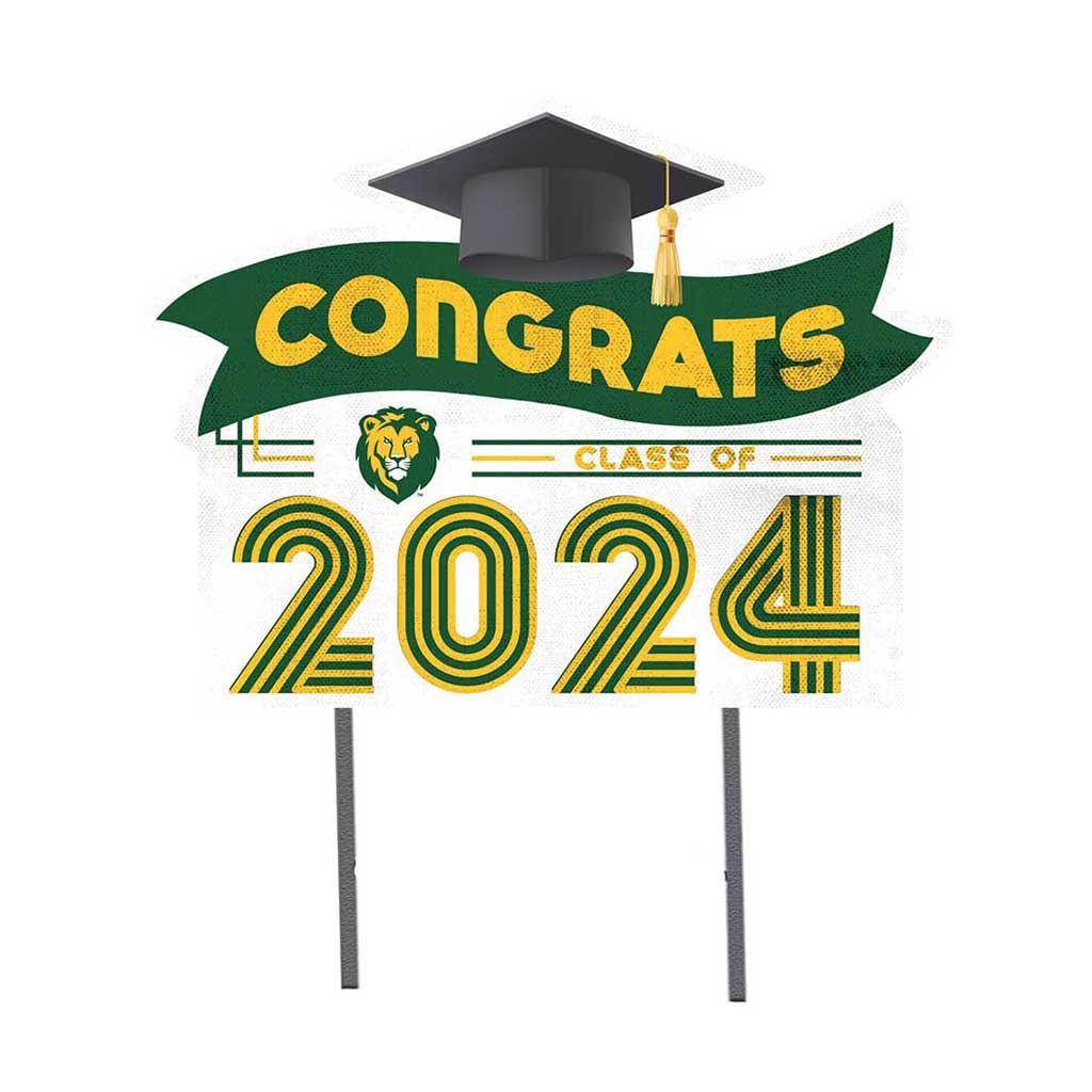 18x24 Congrats Graduation Lawn Sign Southeastern Louisiana Lions