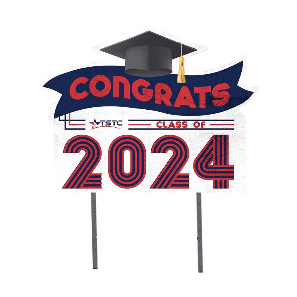 18x24 Congrats Graduation Lawn Sign Texas State Technical College
