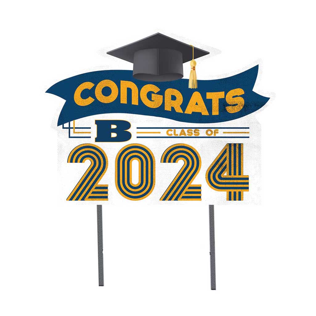 18x24 Congrats Graduation Lawn Sign Beloit College Buccaneers