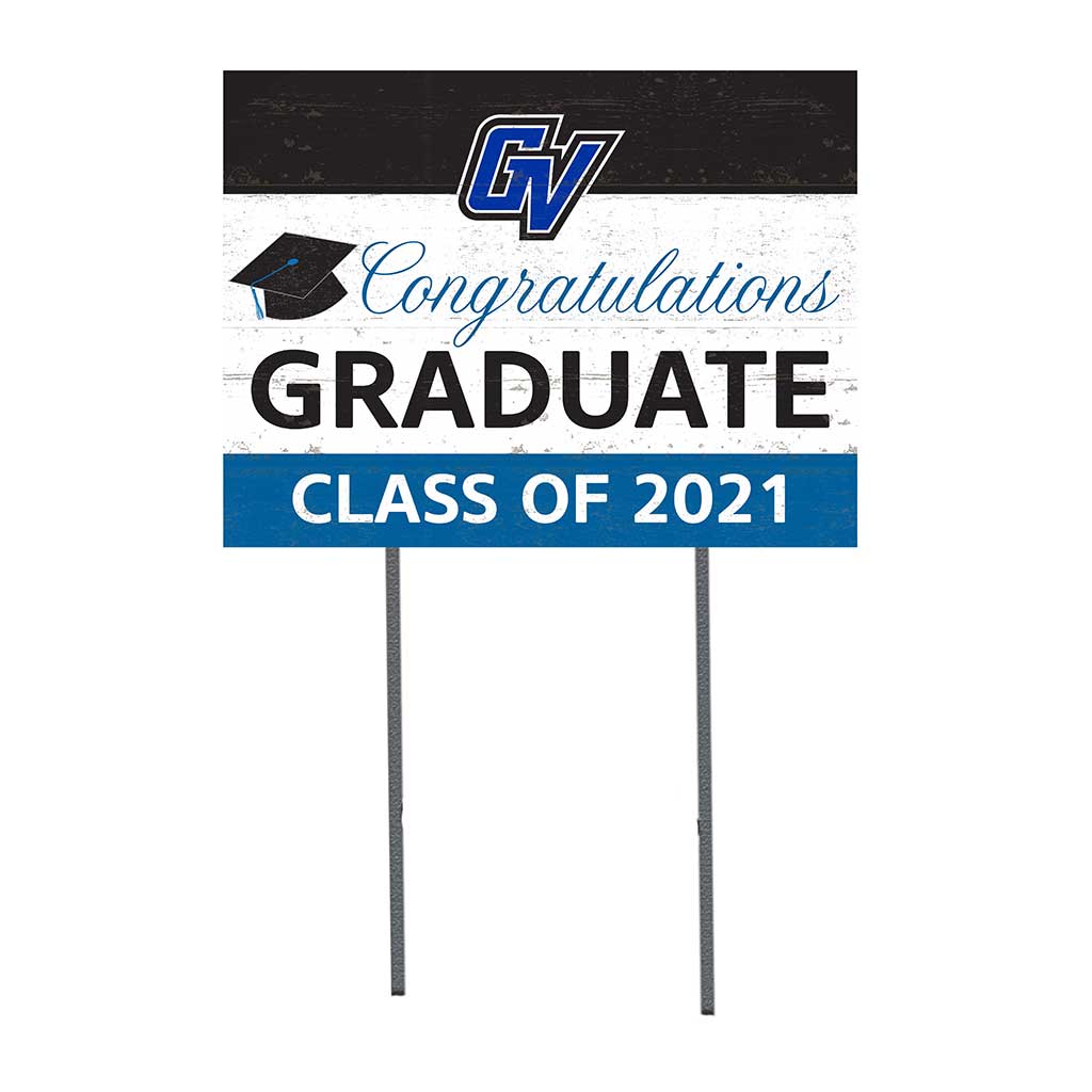 18x24 Lawn Sign Congratulations Class of - Grand Valley State
