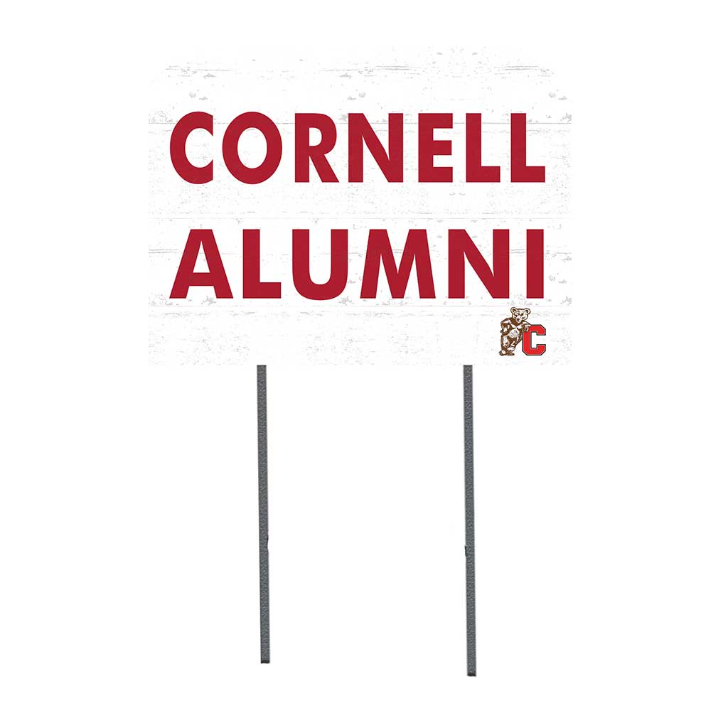 18x24 Lawn Sign Alumni Seal with Logo Cornell