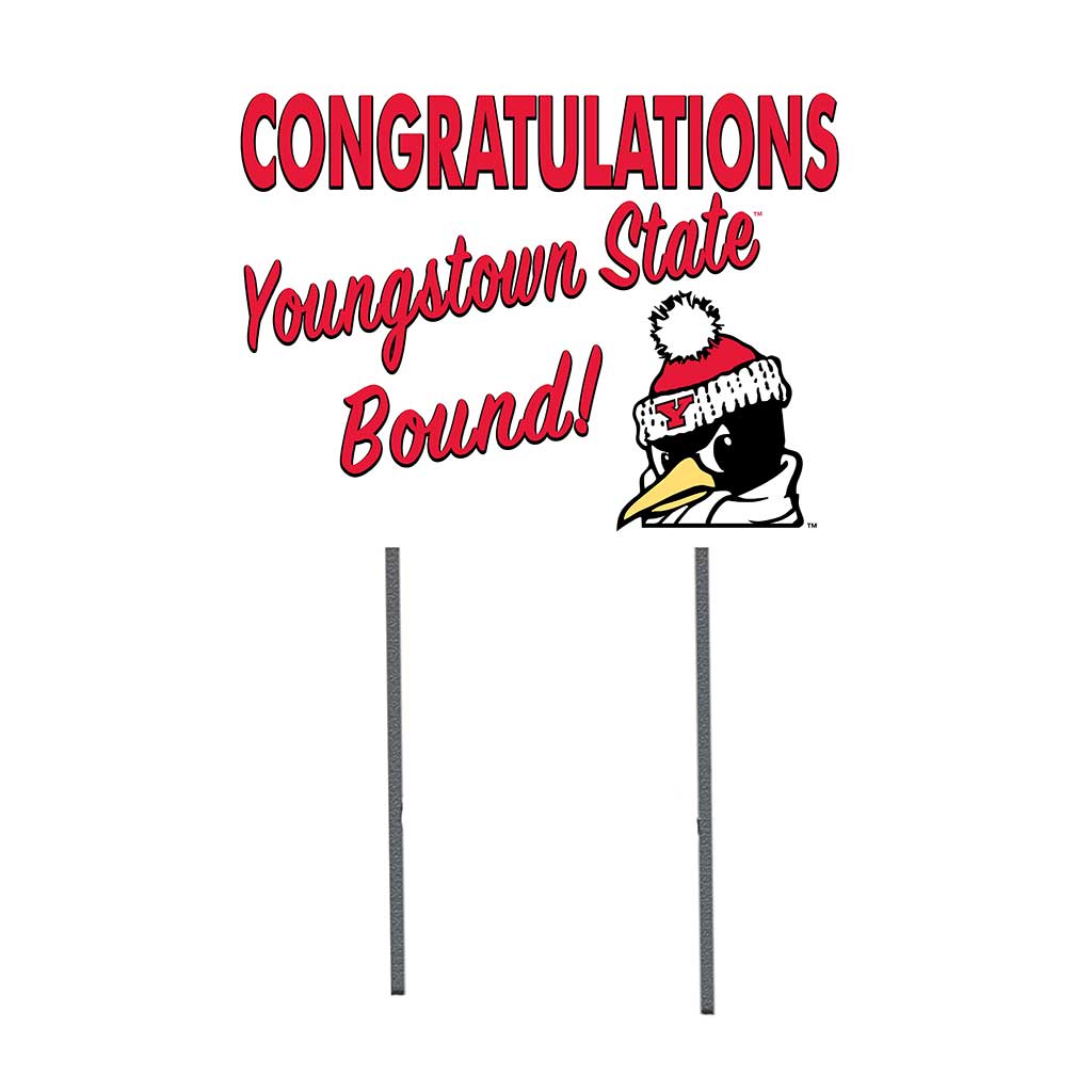 18x24 Lawn Sign Congratulations Graduate Youngstown State