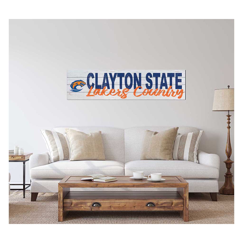40x10 Sign With Logo Clayton State University Lakers