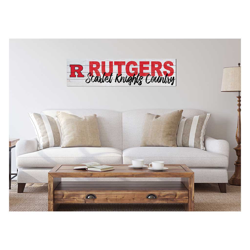 40x10 Sign With Logo Rutgers - Camden