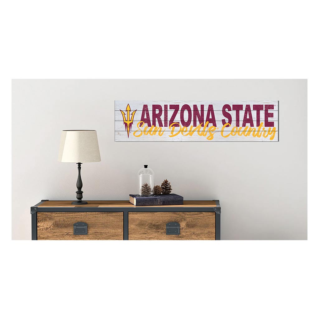 40x10 Sign With Logo Arizona State Sun Devils